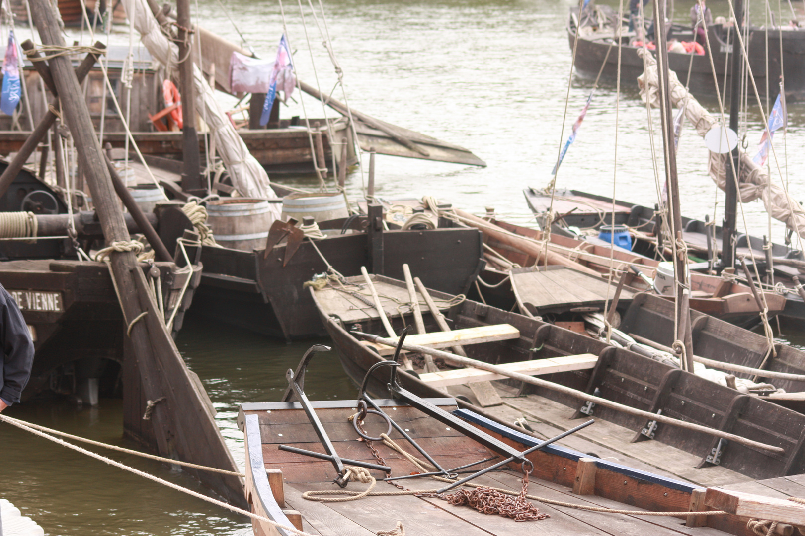 Quand les bateaux se rassemblent Orleans