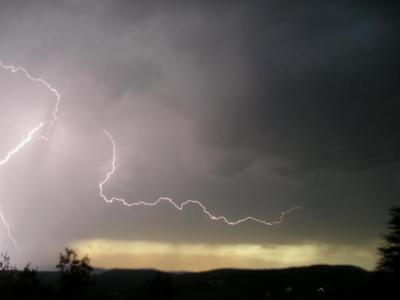 Quand l'orage s'en mele...