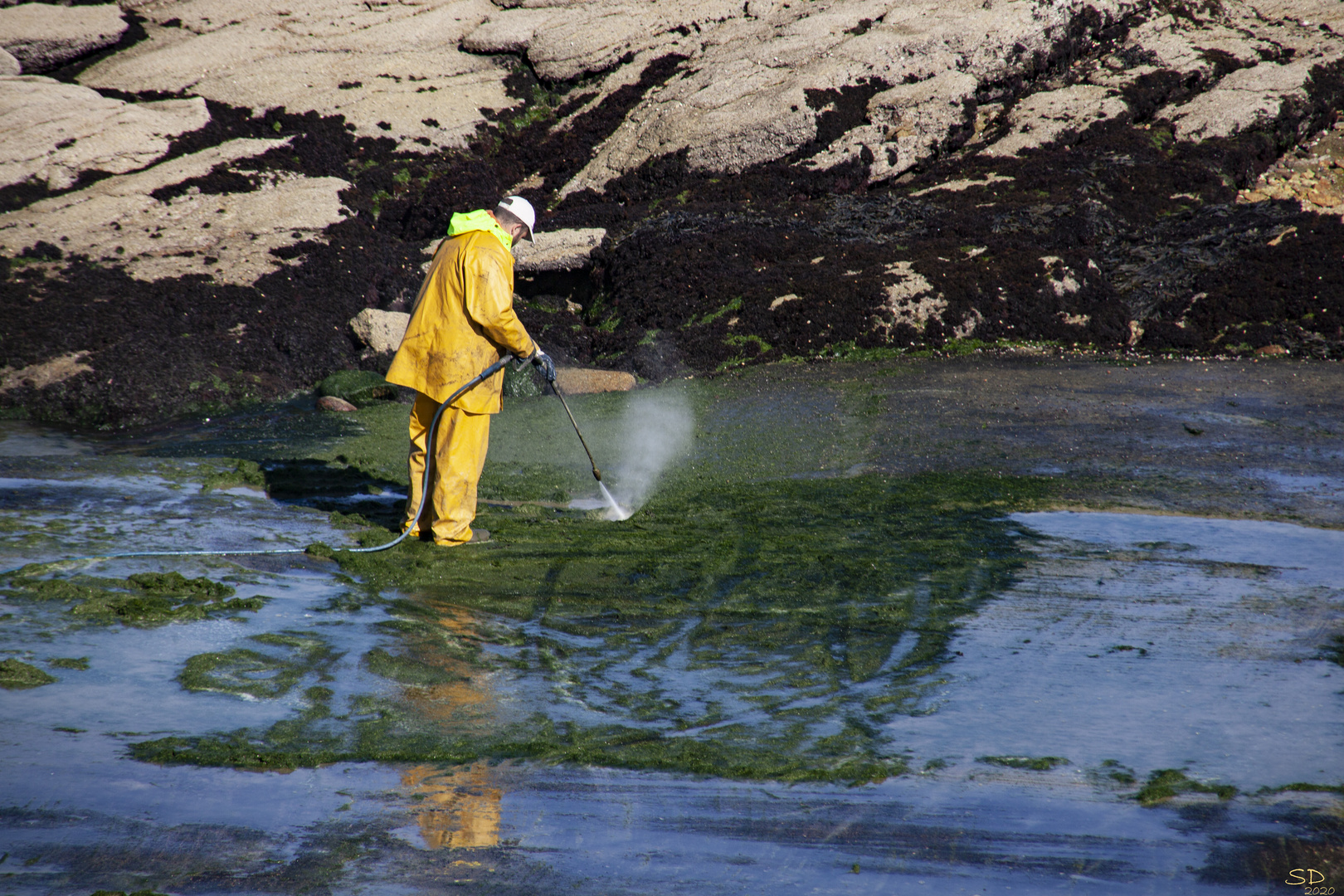 Quand un breton lave la mer 