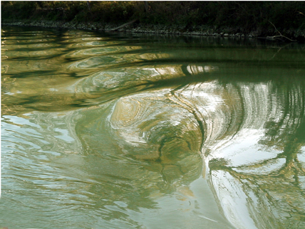 Quando l'acqua dipinge