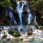 Quang-Si, Wasserfall. Laos