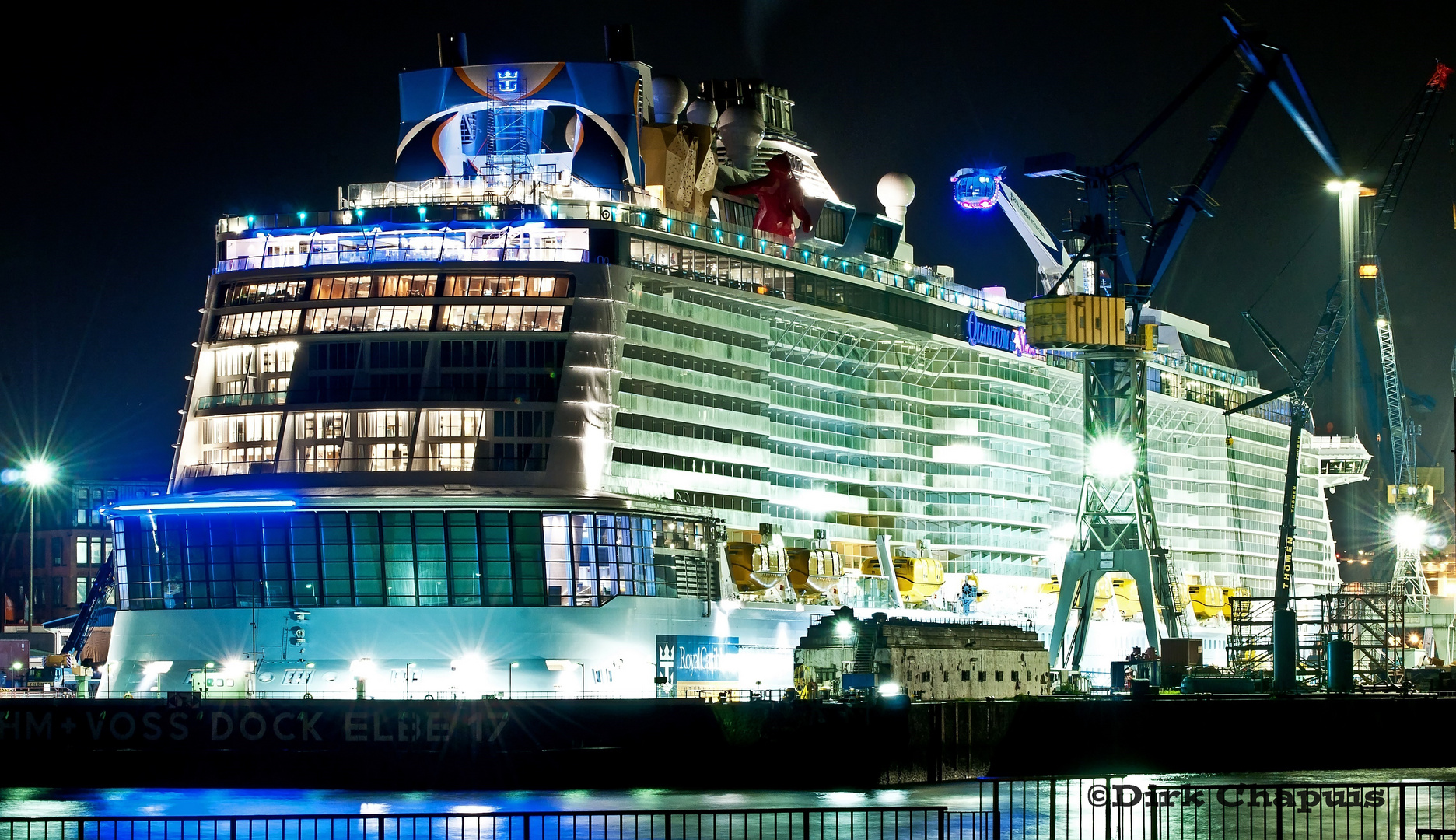 Quantum of the Seas. 348 Meter purer Luxus