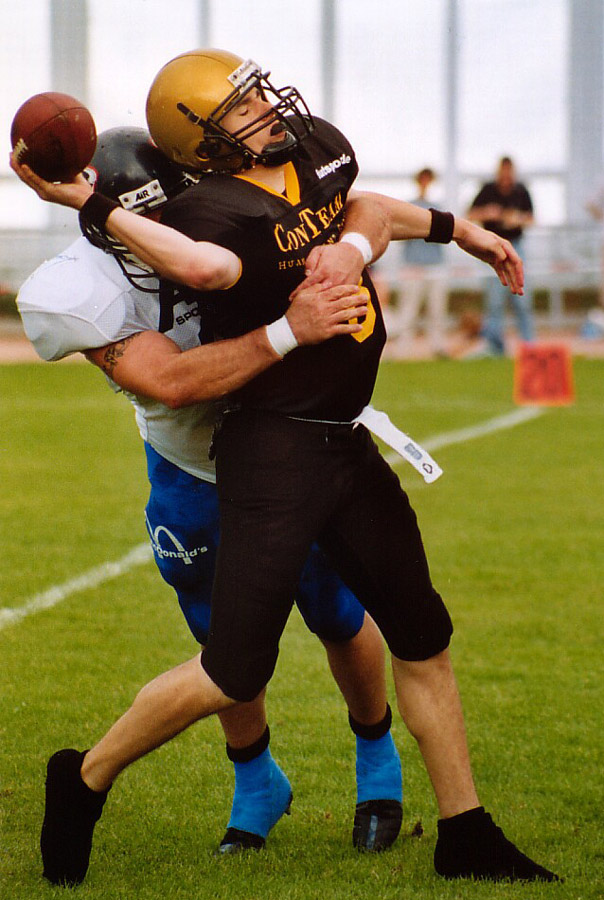 Quarterback Sack Foto & Bild sport, ballsport, american football