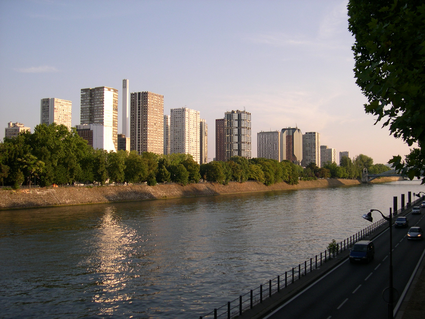 quartier de Grenelle en bord de Seine