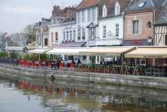 Quartier Saint Leu à Amiens (Somme)