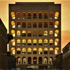 Quartiere Eur - Palazzo Civiltà del Lavoro - luci del tramonto