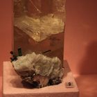 Quartz, Tourmaline and Albite @ Mineralogisches Museum Hamburg II