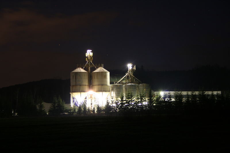 Quarzsandwerk bei Nacht 2