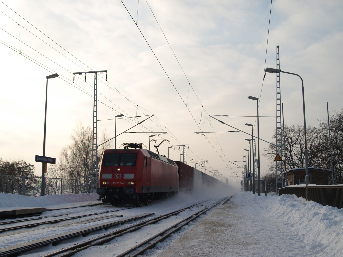 Quasi ein Schneesturm...