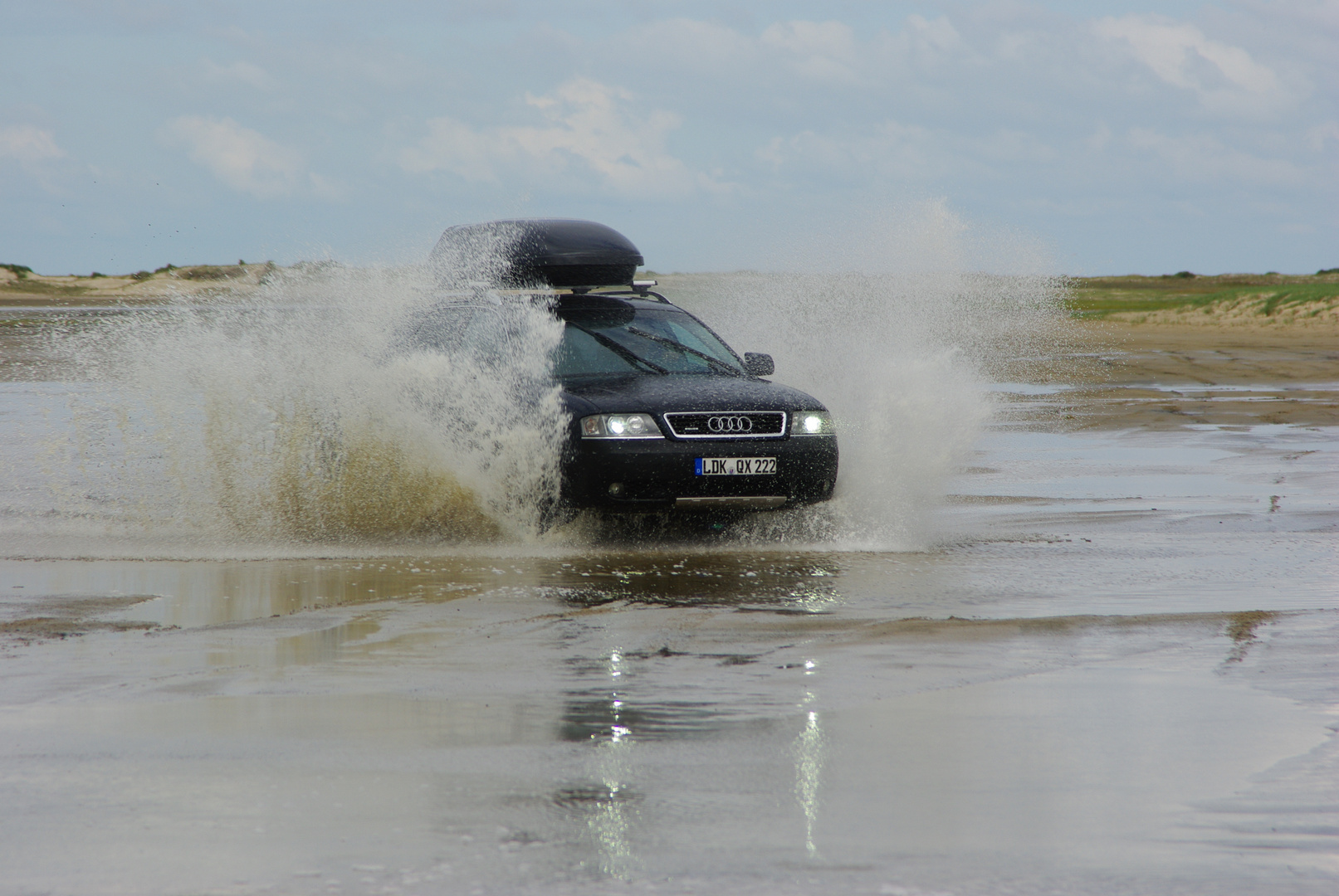 Quattrospaß am Strand von Römö/ DK