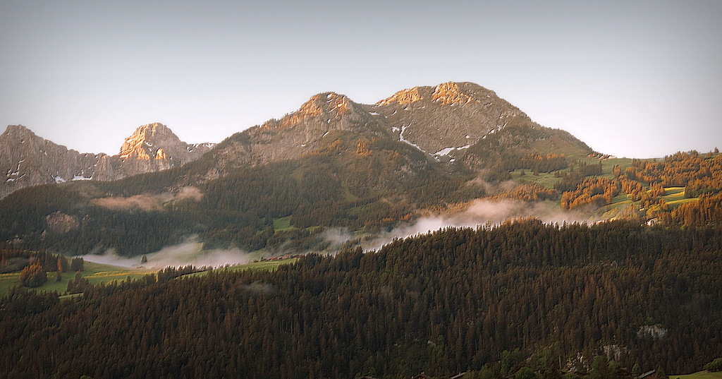 que la montagne est belle....