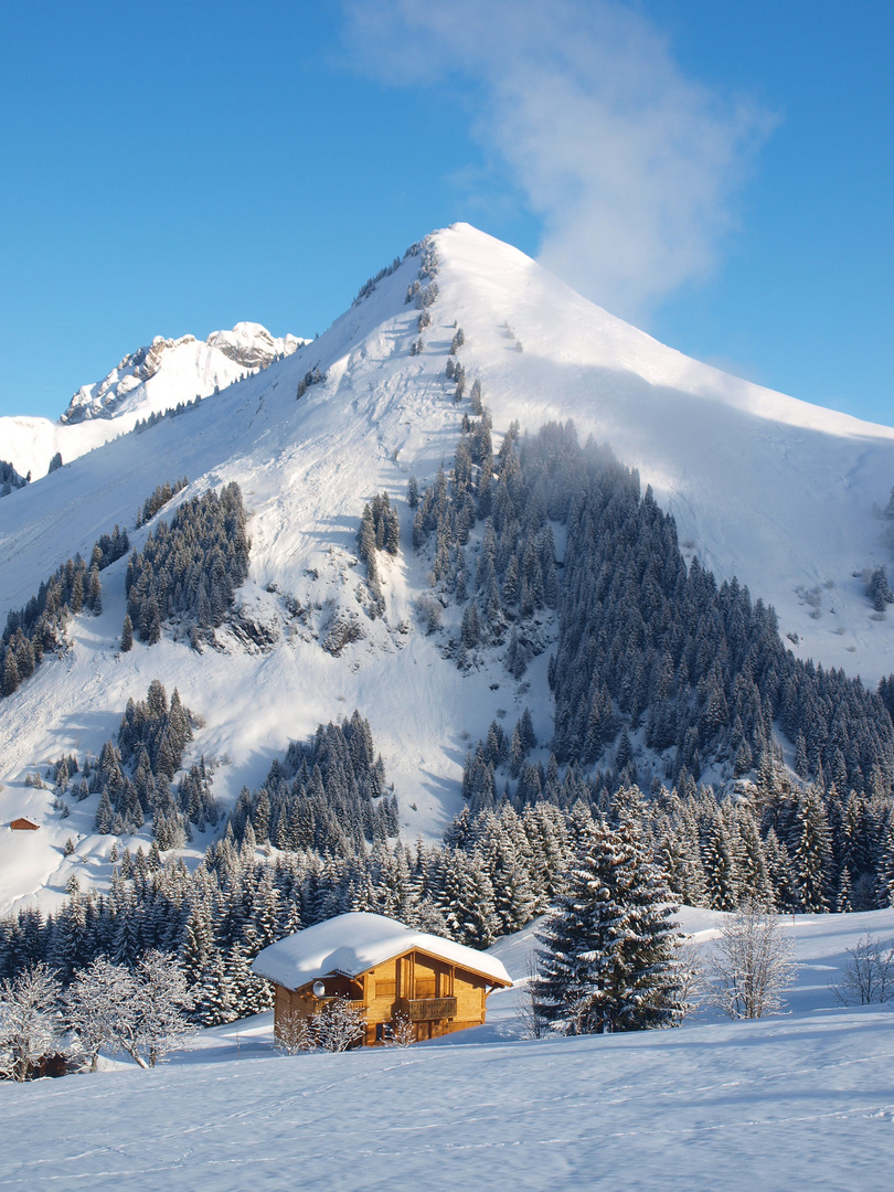 Que la montagne est belle au soleil...