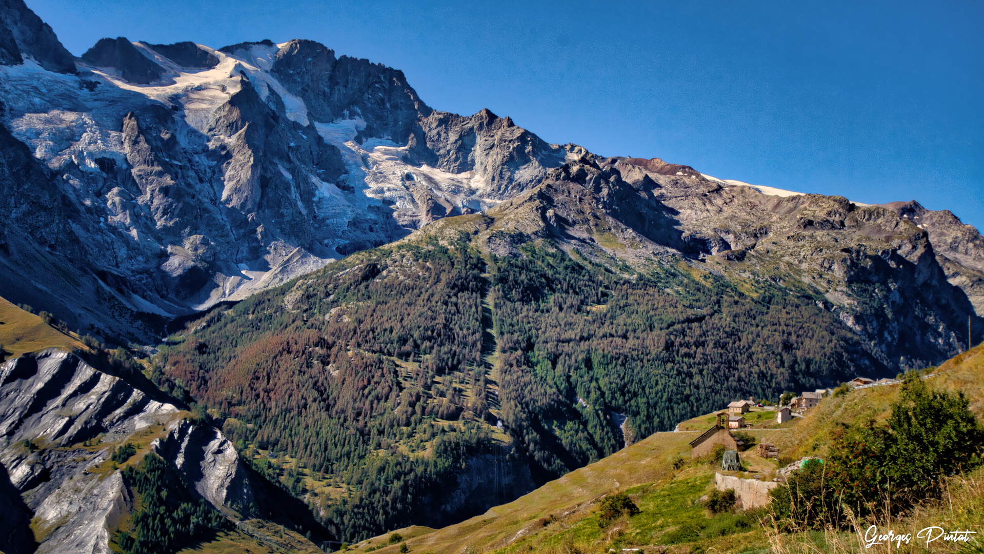 Que la montagne est belle.....