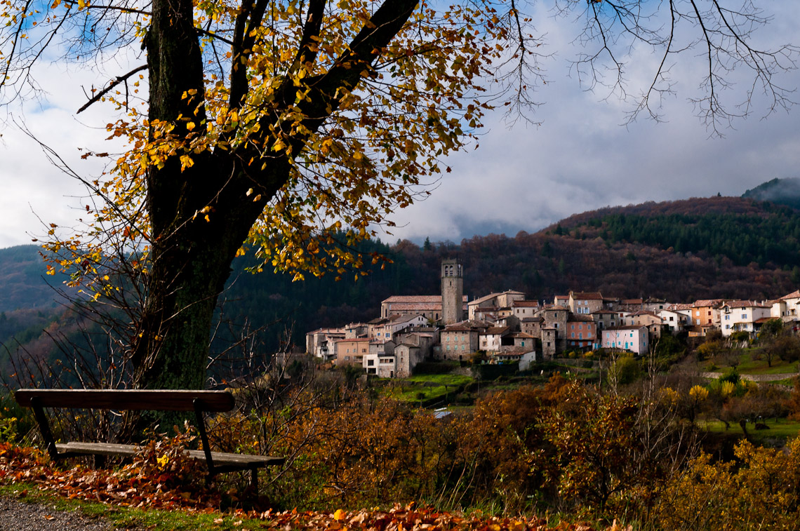 Que la montagne est belle...quand l'automne vient d'arriver...