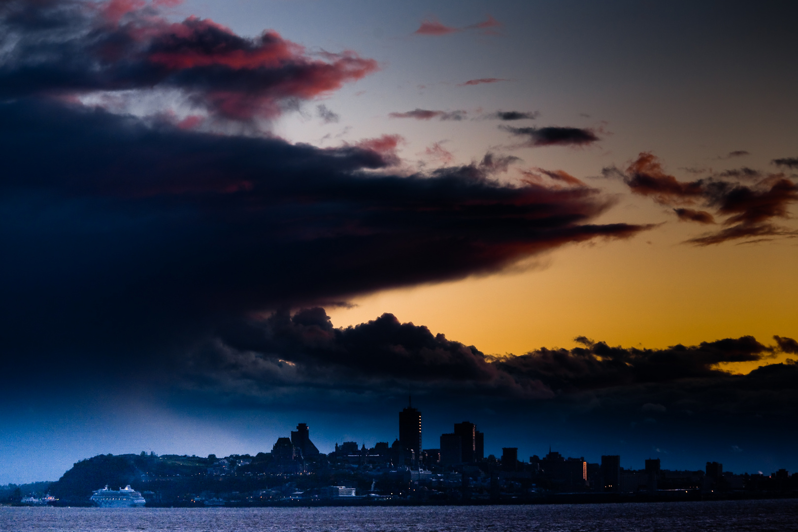 Québec soir de tempête 2