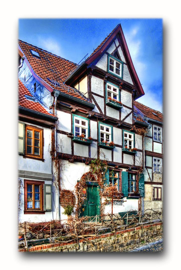 Quedlinburg am Harz Fachwerkstadt