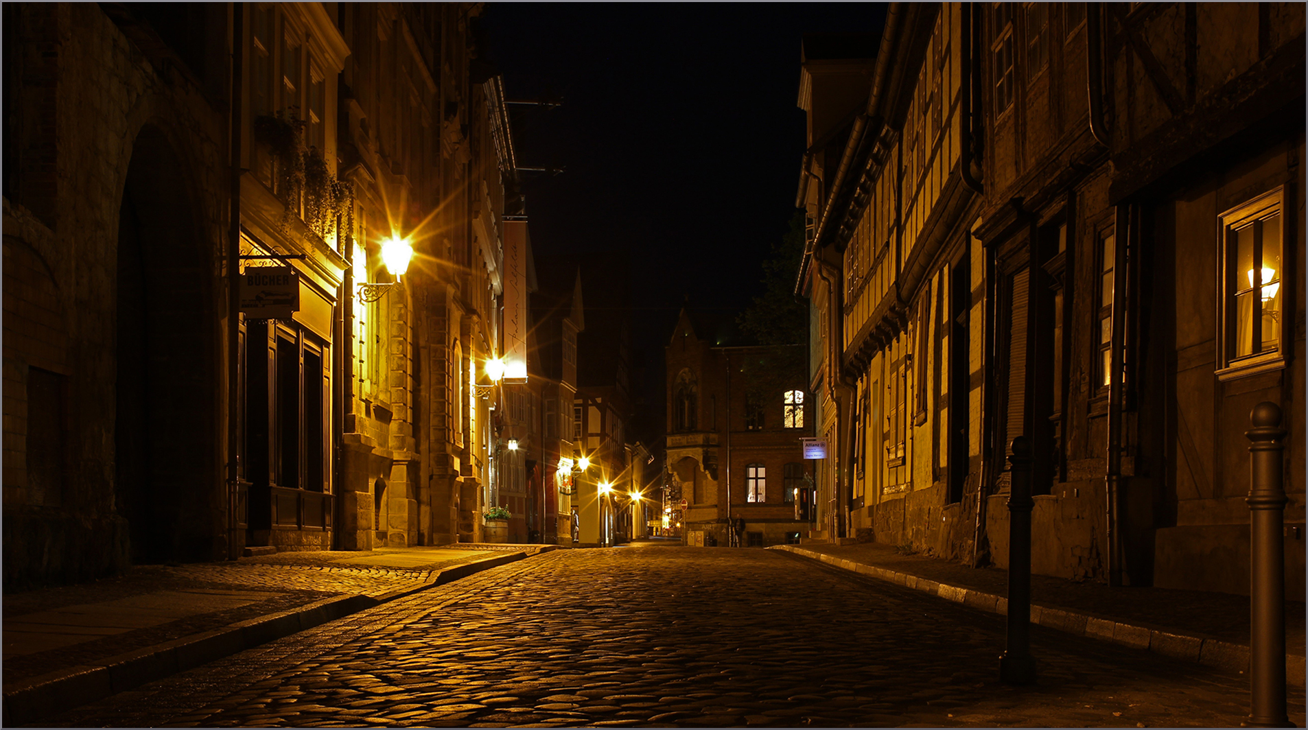 Quedlinburg bei Nacht