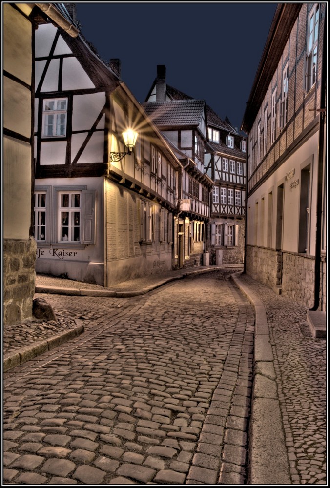 Quedlinburg bei Nacht