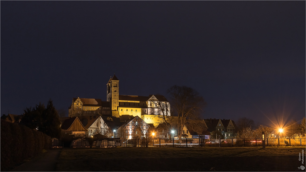 Quedlinburg, Blick zum Domberg