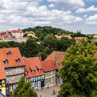 Quedlinburg, Blick zum Münzenberg