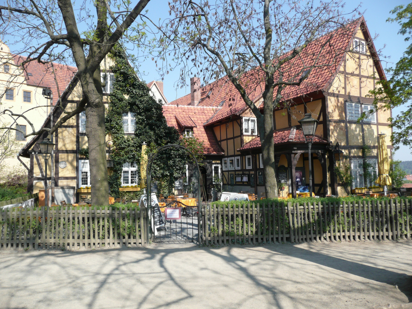 Quedlinburg Burghof