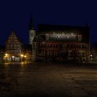 Quedlinburg- - Centrum " Markplatz am Abend "