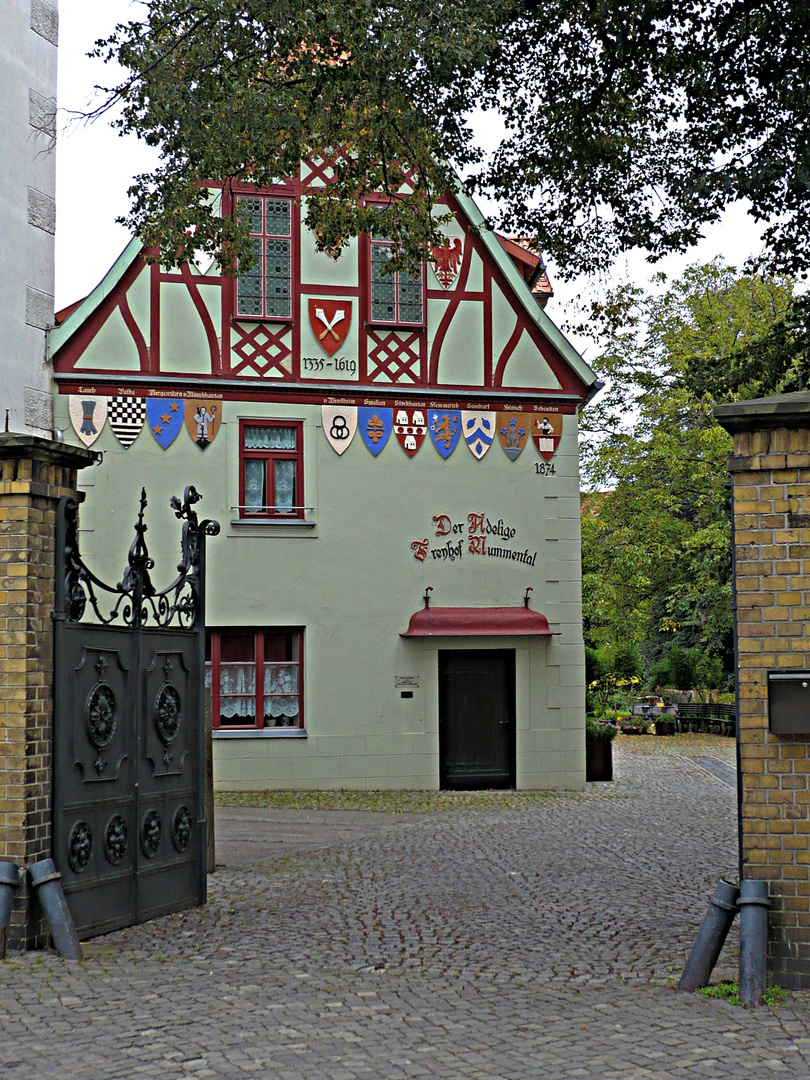 Quedlinburg "Der Adlige Freyhof Mummental"