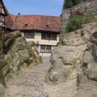 Quedlinburg - Felsen in der Stadt