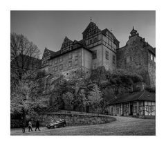 Quedlinburg " Herbimpressionen am Schlossberg (Quedlinburg) "