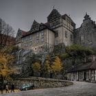 Quedlinburg " Herbimpressionen am Schlossberg (Quedlinburg) " Farbversion