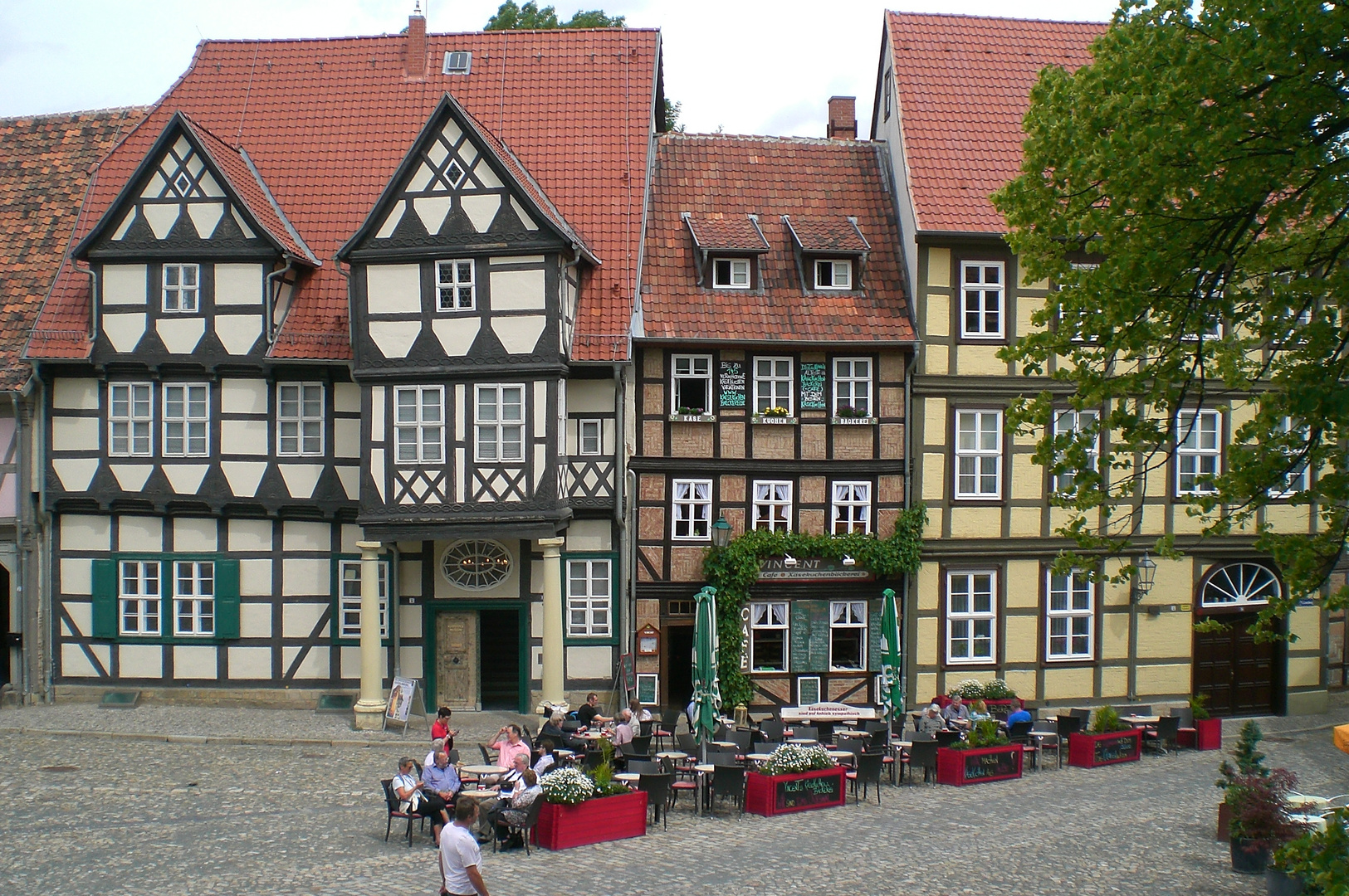 Quedlinburg im Juni 2014 - Kloppstockhaus