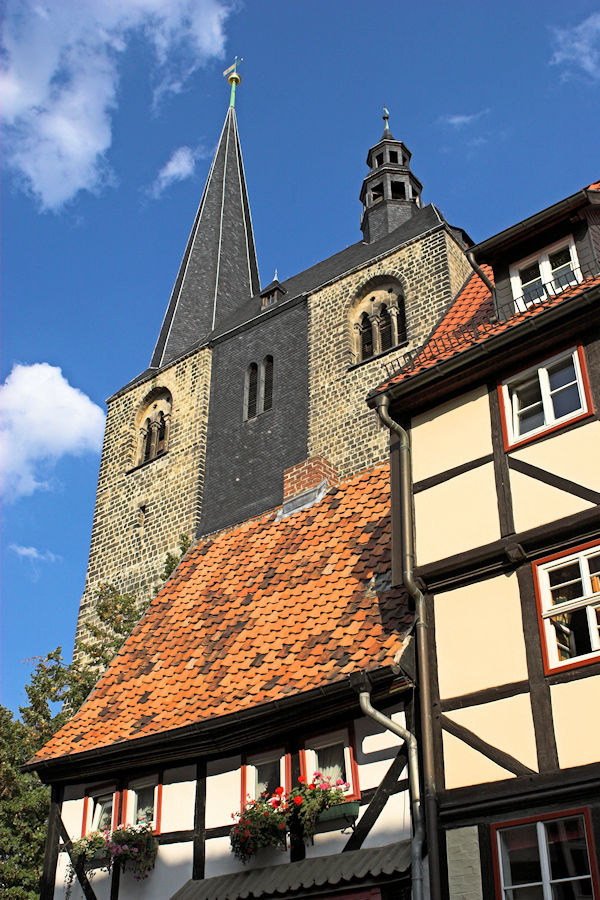 Quedlinburg, Impression bei der Marktkirche