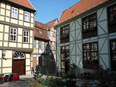 Quedlinburg "  Käsekuchencafé in Quedlinburg"