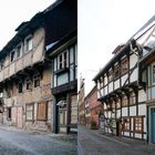 Quedlinburg Kirchhof 7 1994 und 2014