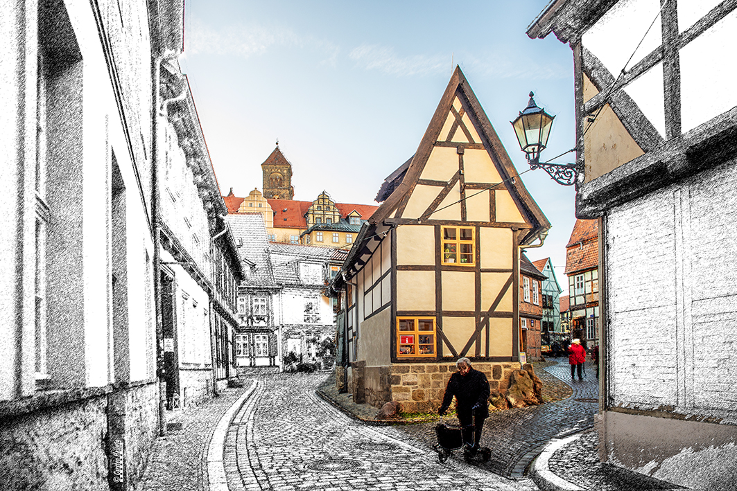 Quedlinburg -Malen nach Zahlen