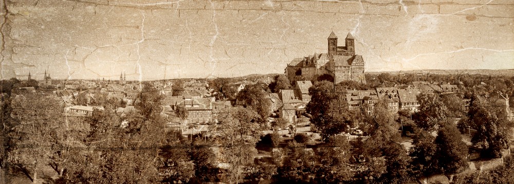 Quedlinburg mit dem alten Stift