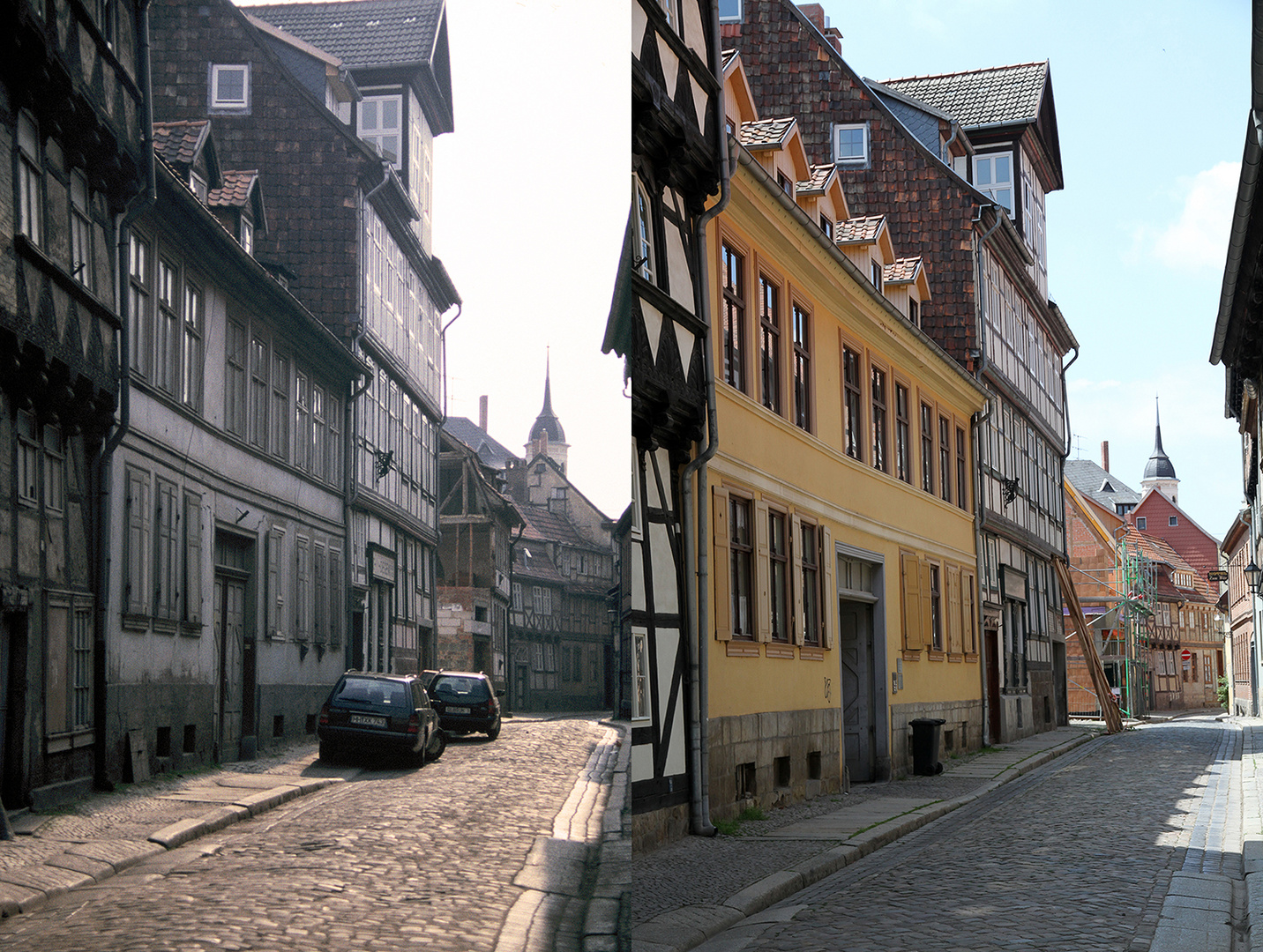 Quedlinburg Pölle 1994 und 2014