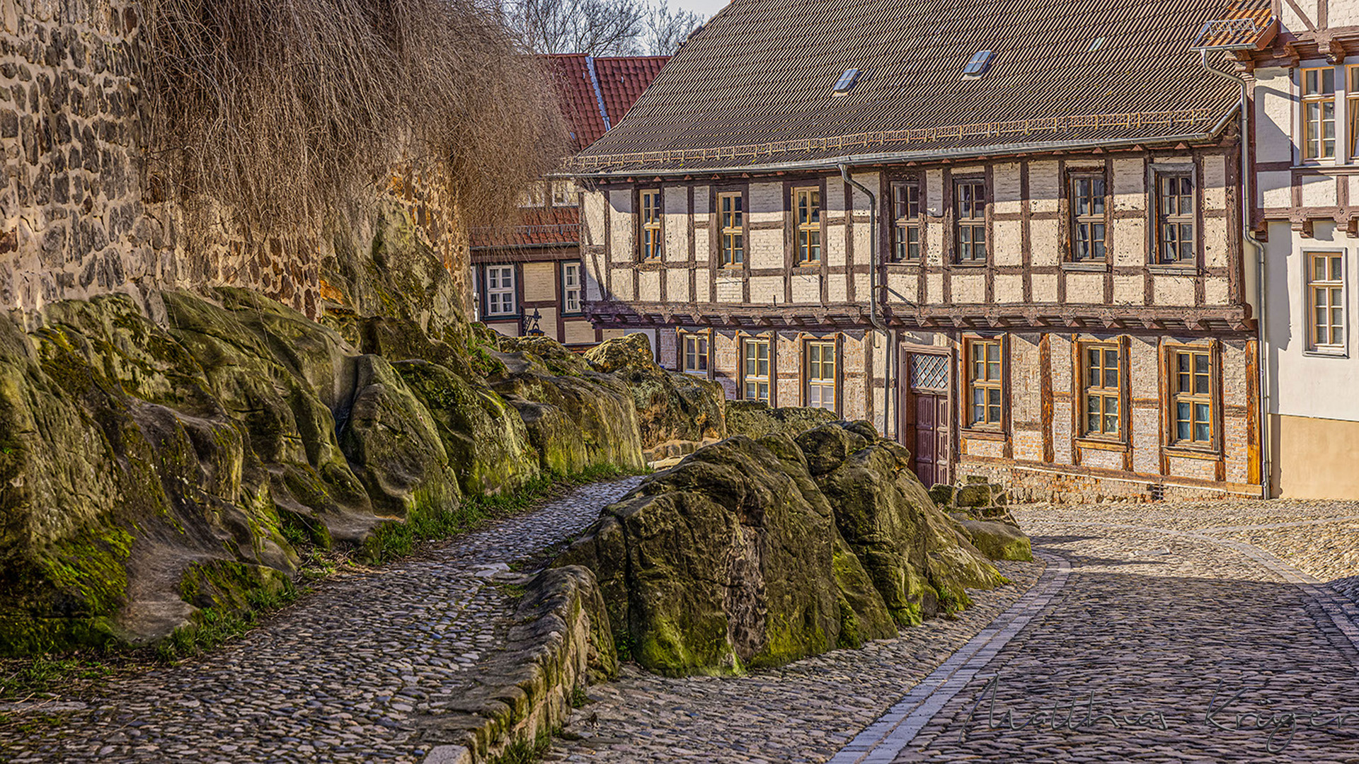 Quedlinburg Schloßberg "Klippen"