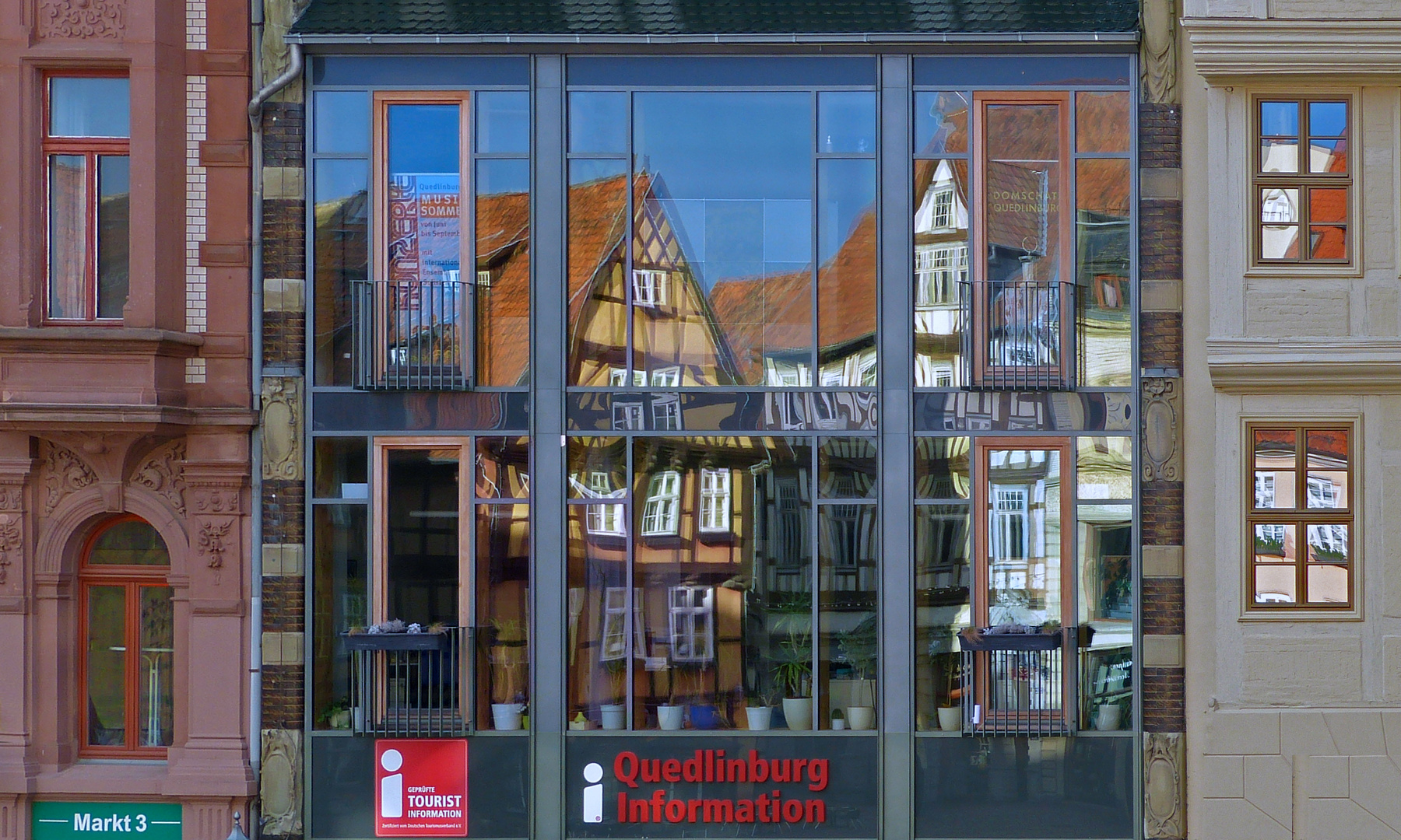 Quedlinburg Spiegelungen