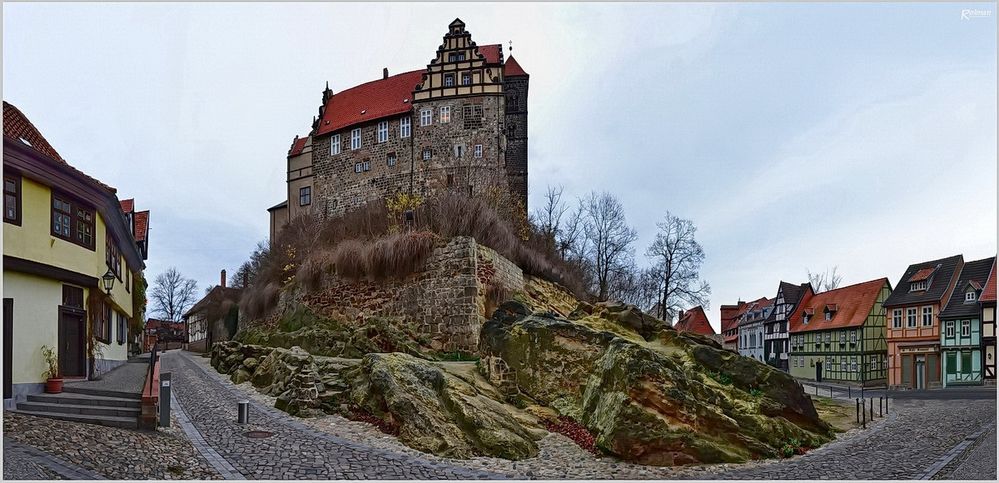 Quedlinburg - Unterhalb vom Schloß