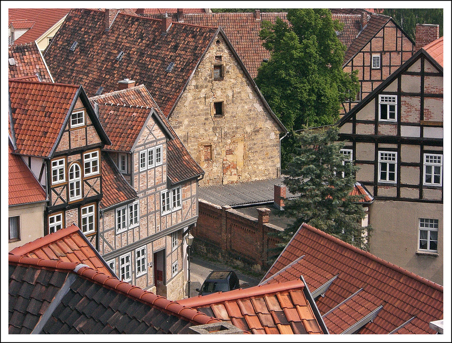 Quedlinburg von oben