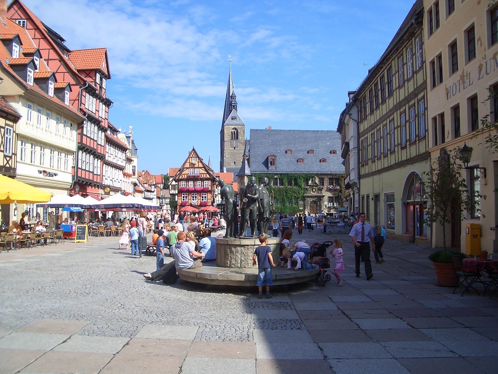 Quedlinburger Marktplatz