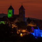 Quedlinburger Schlossberg in Farbe