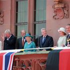 Queen Elisabeth II. in Frankfurt am Main -1-