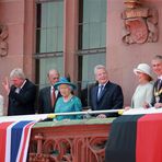 Queen Elisabeth II. in Frankfurt am Main -1-