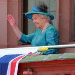 Queen Elisabeth II. in Frankfurt am Main -2-