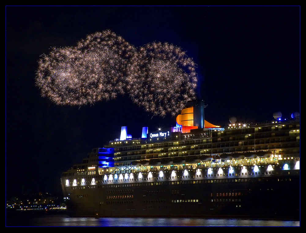 Queen Mary 2 - Das Feuerwerk