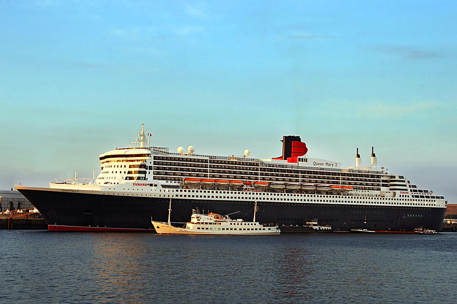 Queen Mary 2 - ein Koloss