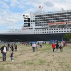 Queen Mary 2 in Hafencity