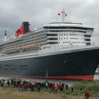 Queen Mary 2 in Hamburg, 01.08.2005